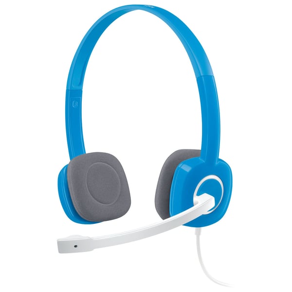 Logitech H150 Wired Headset | Stereo Headphones | Blue