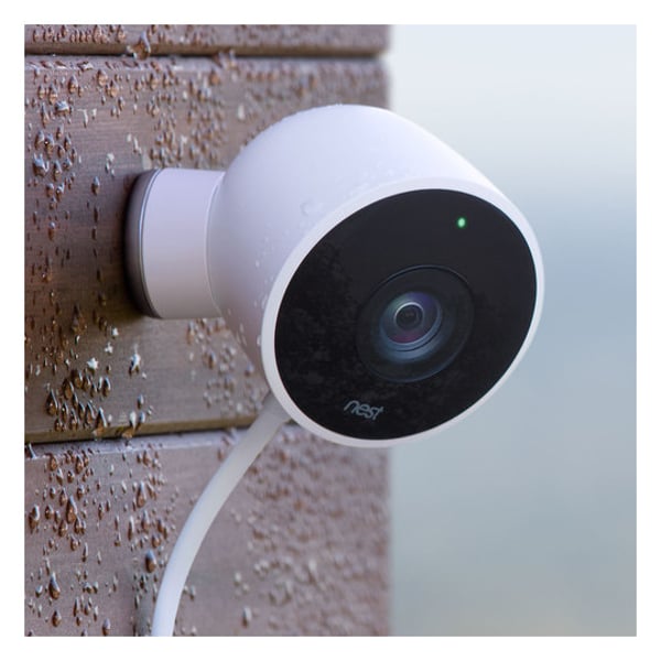 Google Nest Cam | Oxutdoor Security Camera | Weather resistant | White