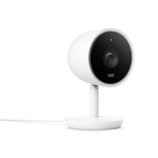 Google Nest Cam | IQ Indoor Security Camera | Full HD | White | Pack of 1