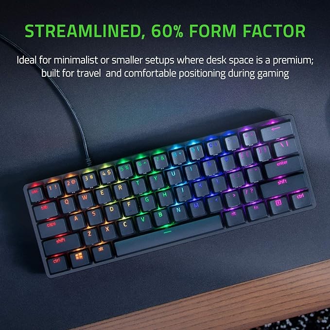 Razer Huntsman Mini Optical Gaming Keyboard | Clicky Purple