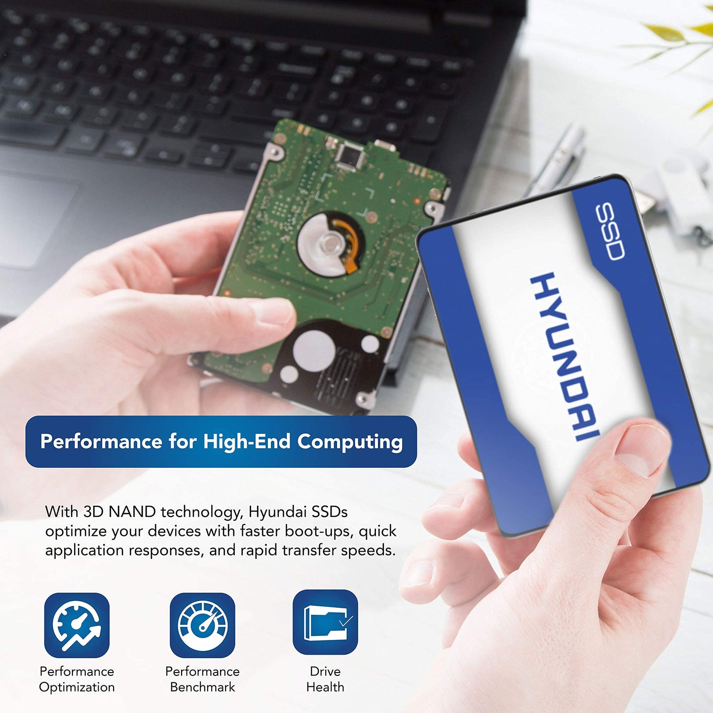 Hyundai 960GB SATA 3D TLC 2.5" | Internal Solid State Drive | C2S3T/960G