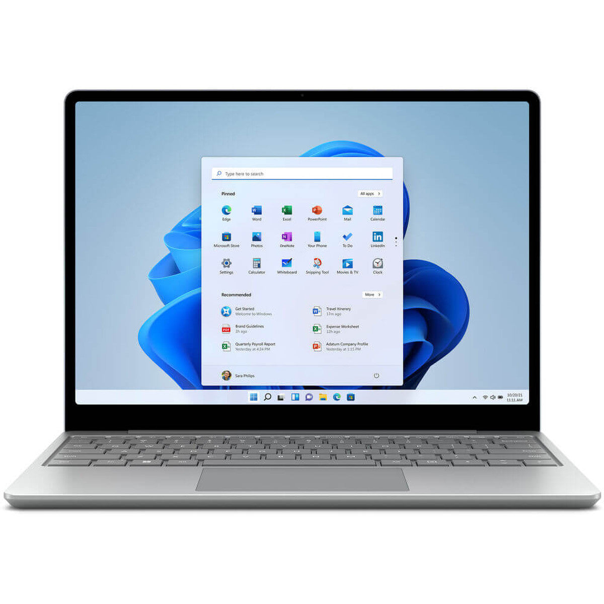 Microsoft Surface Laptop Go 2 - Core i5 - 16GB Ram - 256GB Ssd - Platinum - Window 11 Pro
