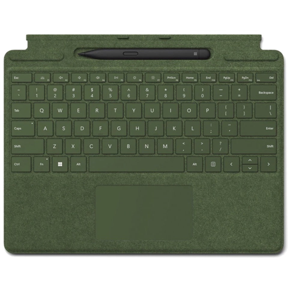 Microsoft Surface Pro Signature Keyboard with Microsoft Surface Slim Pen 2 | English/ Arabic | Forest