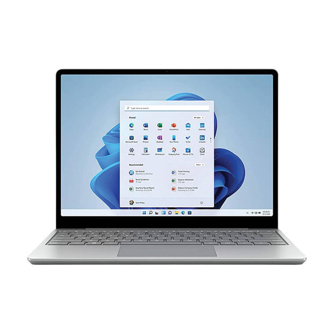 Microsoft Surface Laptop Go | 12.4" Touchscreen Display | Core i5 | 10th Gen | 8GB | 256GB SSD | Platinum