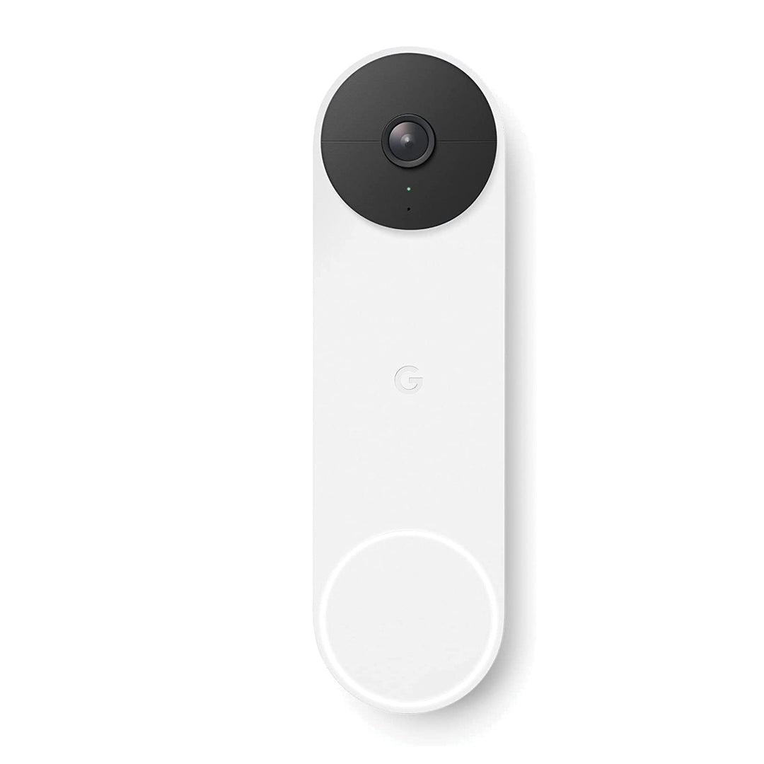 Google Nest Doorbell | Battery | Smart Wireless Video Security Doorbell Camera | Snow
