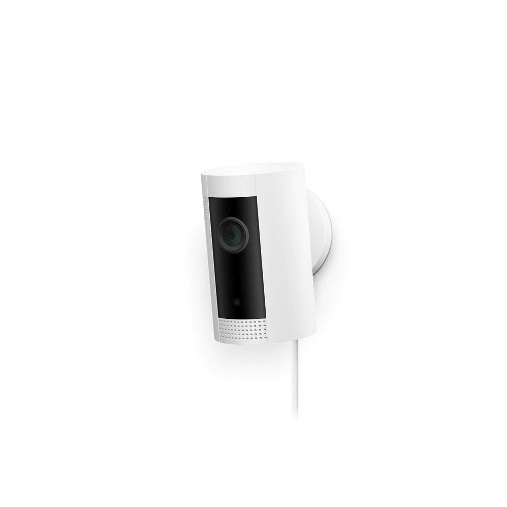 Ring Indoor Security Cam | Wired Plug-in | White
