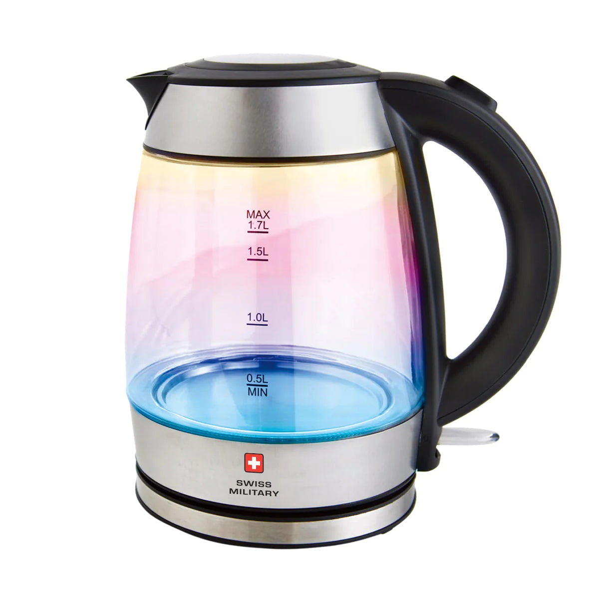 Swiss Military Prism Glass Kettle (1.7L)