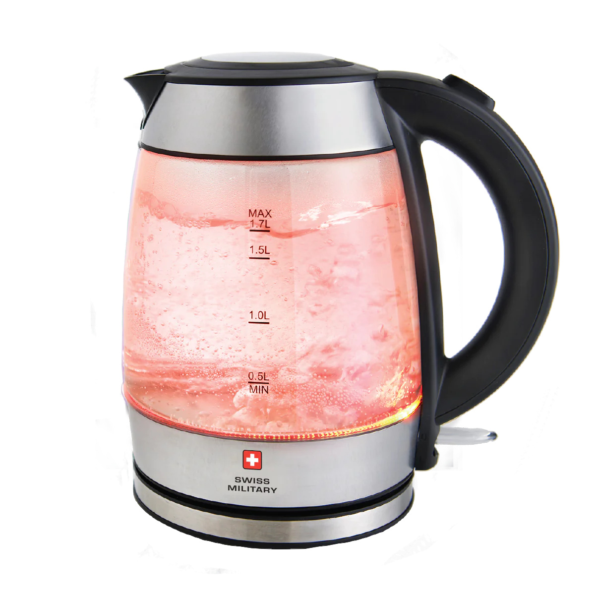 Swiss Military Prism Glass Kettle (1.7L)