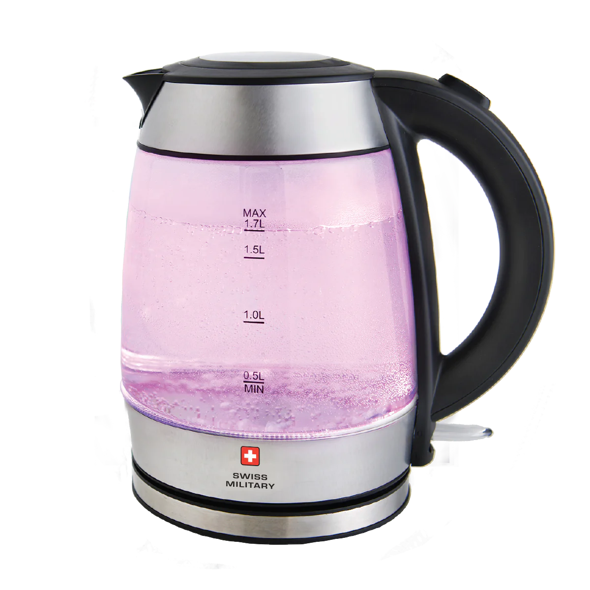 Swiss Military Prism Glass Kettle (1.7L)