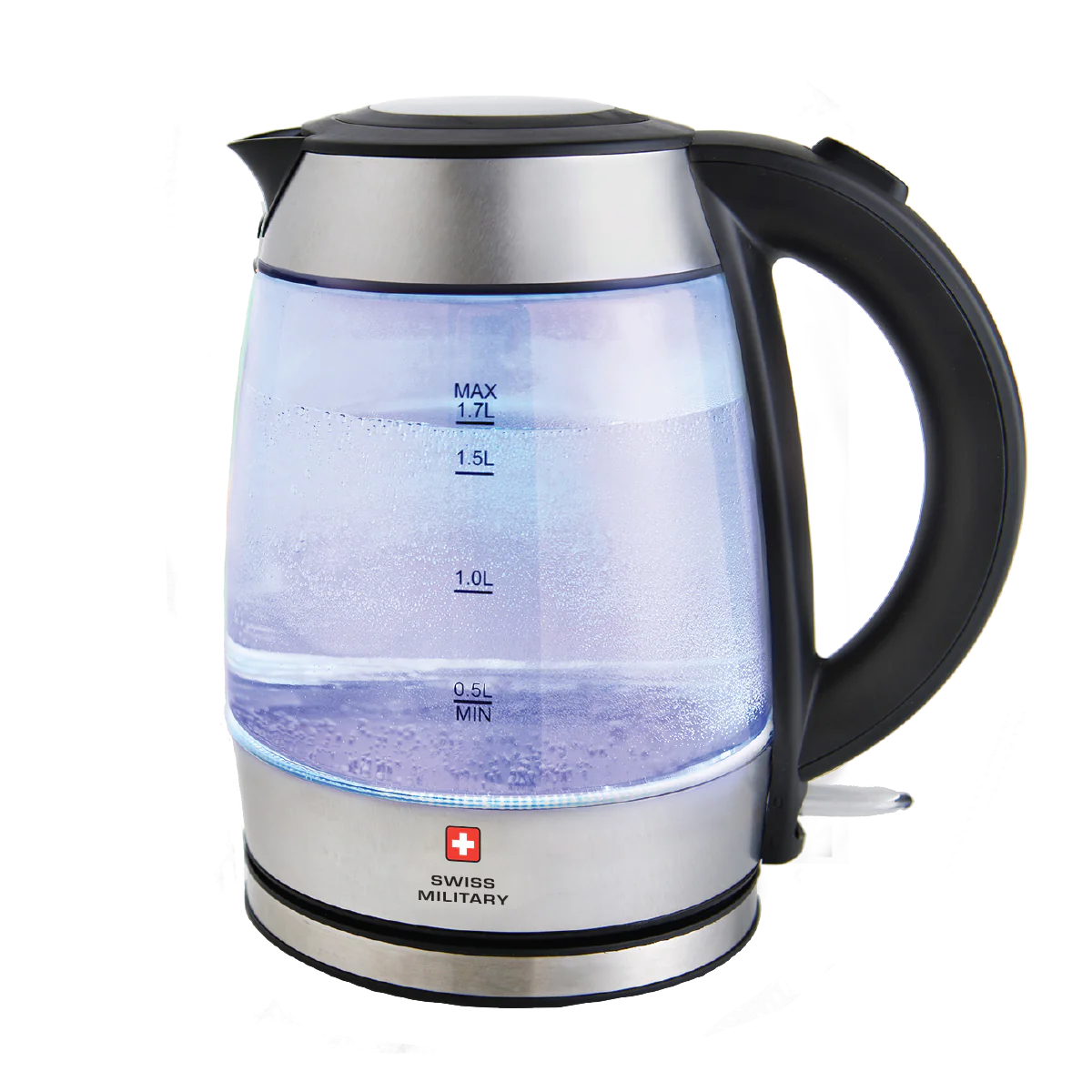 Swiss Military Prism Glass Kettle (1.7L)