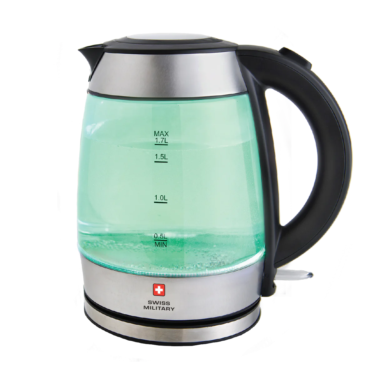 Swiss Military Prism Glass Kettle (1.7L)