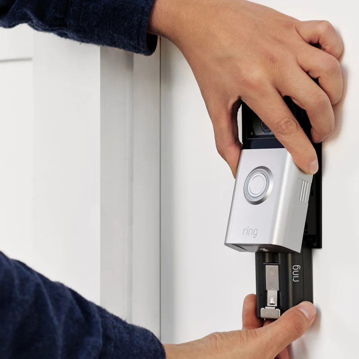 Ring Video Doorbell 4 | 1920 x 1080 Resolution | Works with Amazon Alexa | Satin Nickel