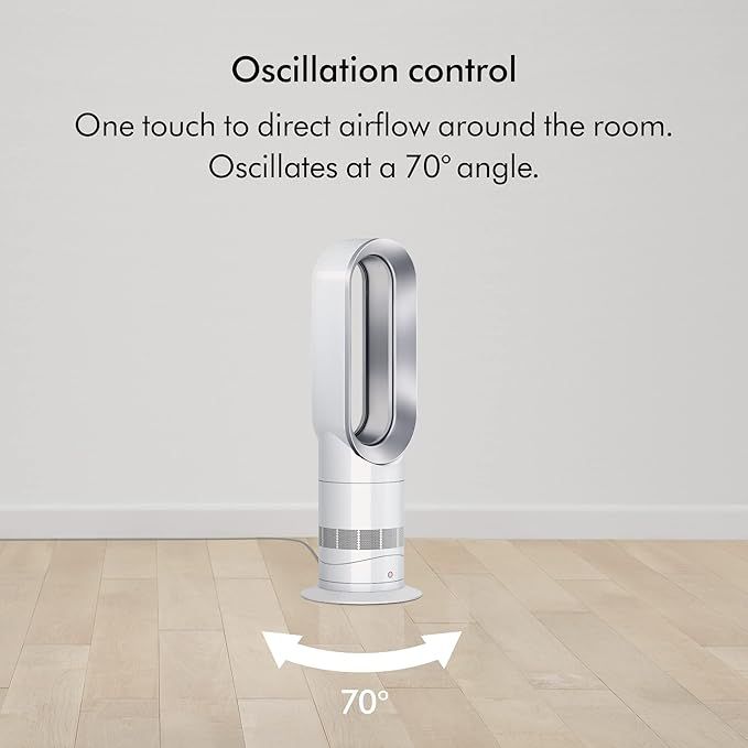 Dyson | Hot+Cool™ Jet Focus Heater and Fan | AM09 | White/Silver