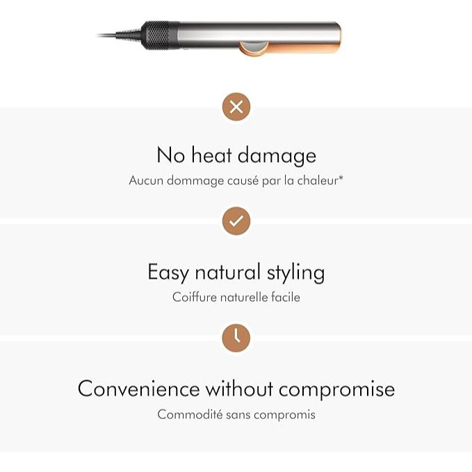 Dyson Airstrait Straightener | HT01 | Nickel Copper