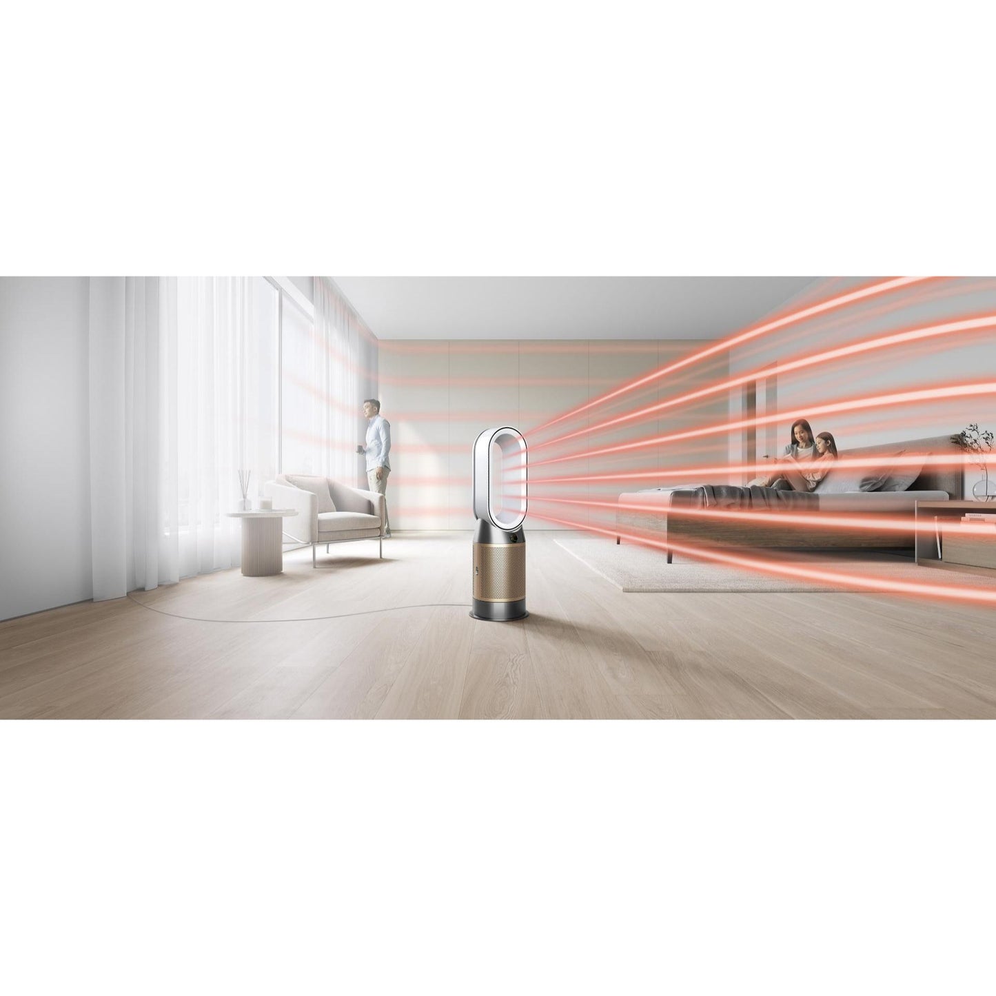 Dyson Pure Cool Air Purifier | Tower Fan | White & Silver | TP04