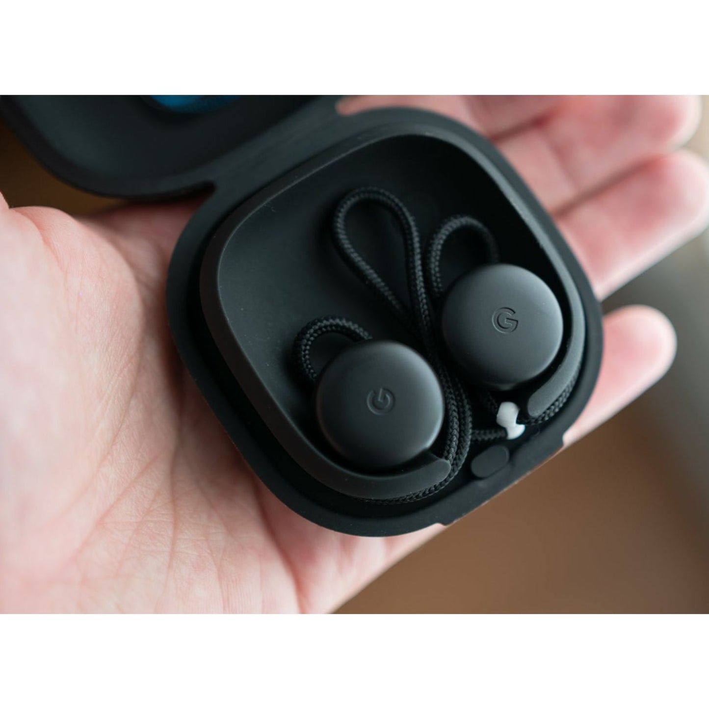 Google Wireless Pixel Buds | On-Device Touchpad | Black
