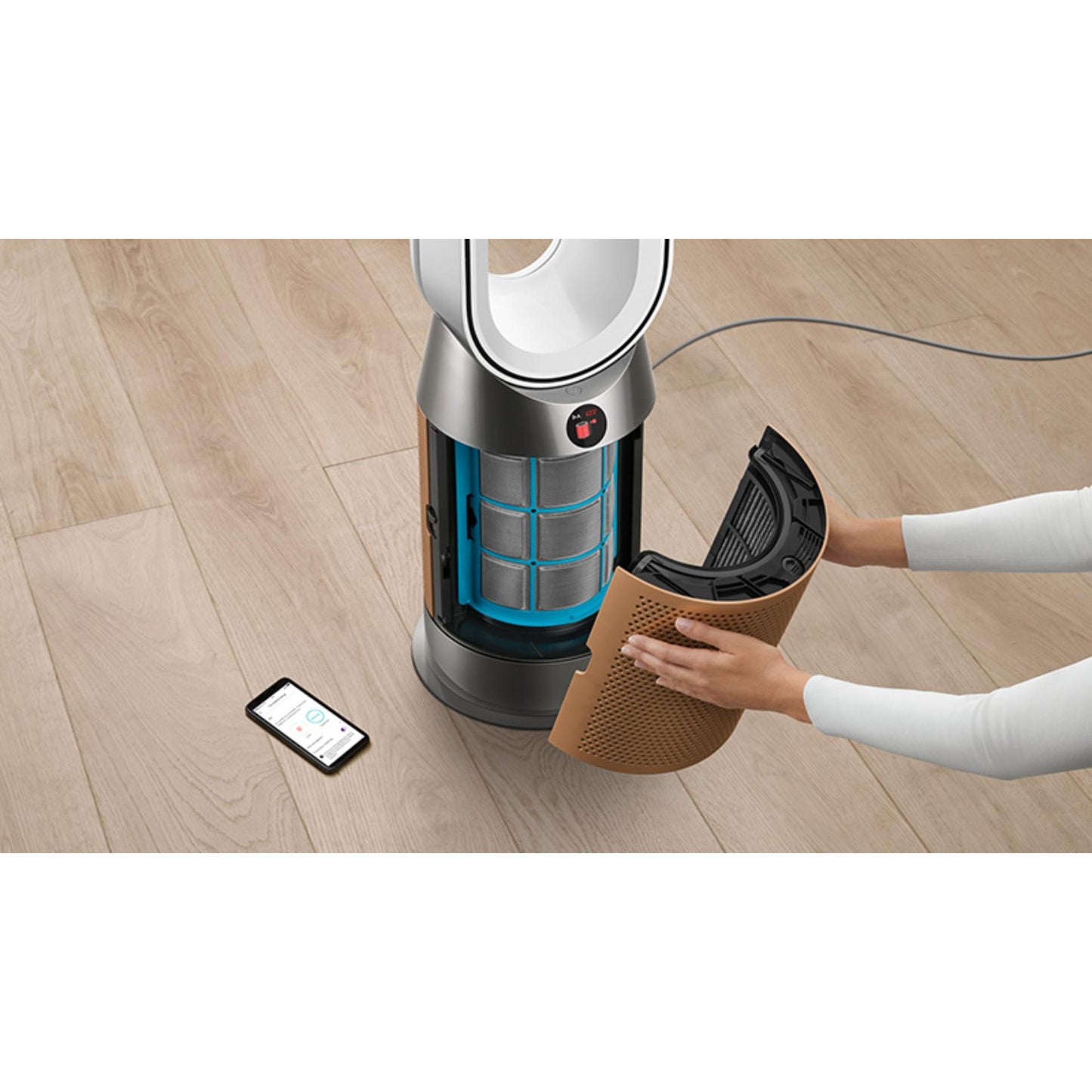 Dyson Pure Cool Air Purifier | Tower Fan | White & Silver | TP04