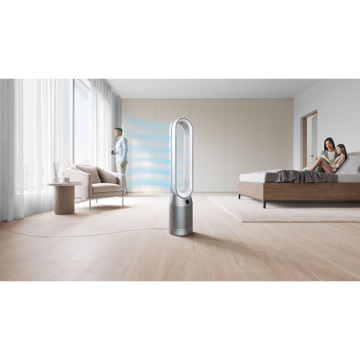 Dyson Purifier Cool Air Purifying Fan | Black/ Nickel | TP07