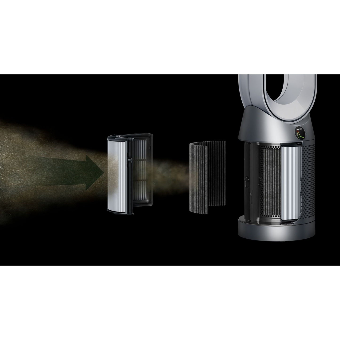 Dyson Purifier Cool Air Purifying Fan | White/Silver | TP07