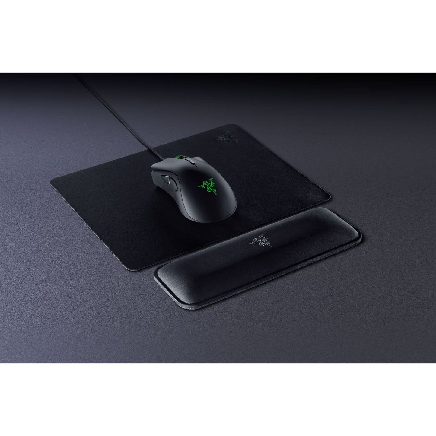 Razer Ergonomic Wrist Rest for Gaming Mice | Anti-Slip Rubber Base | Angled Incline | Classic Black