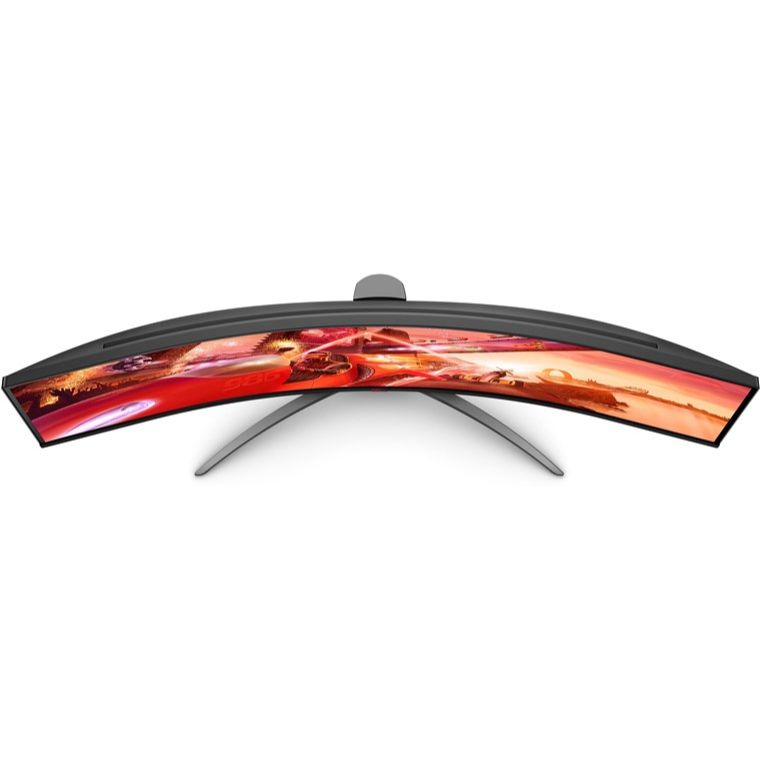 AOC Agon 49" Curved 5K Gaming Monitor | 5120x1440 DQHD Resolution | VA Panel | 165Hz | 1ms Response Time | HDR400 | KVM | AG493UCX2