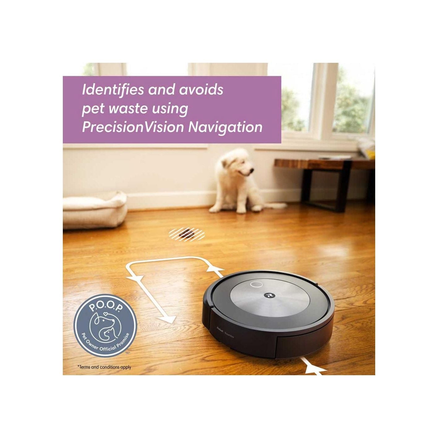 iRobot Roomba j7+ Self-Emptying Robot Vacuum | J755020