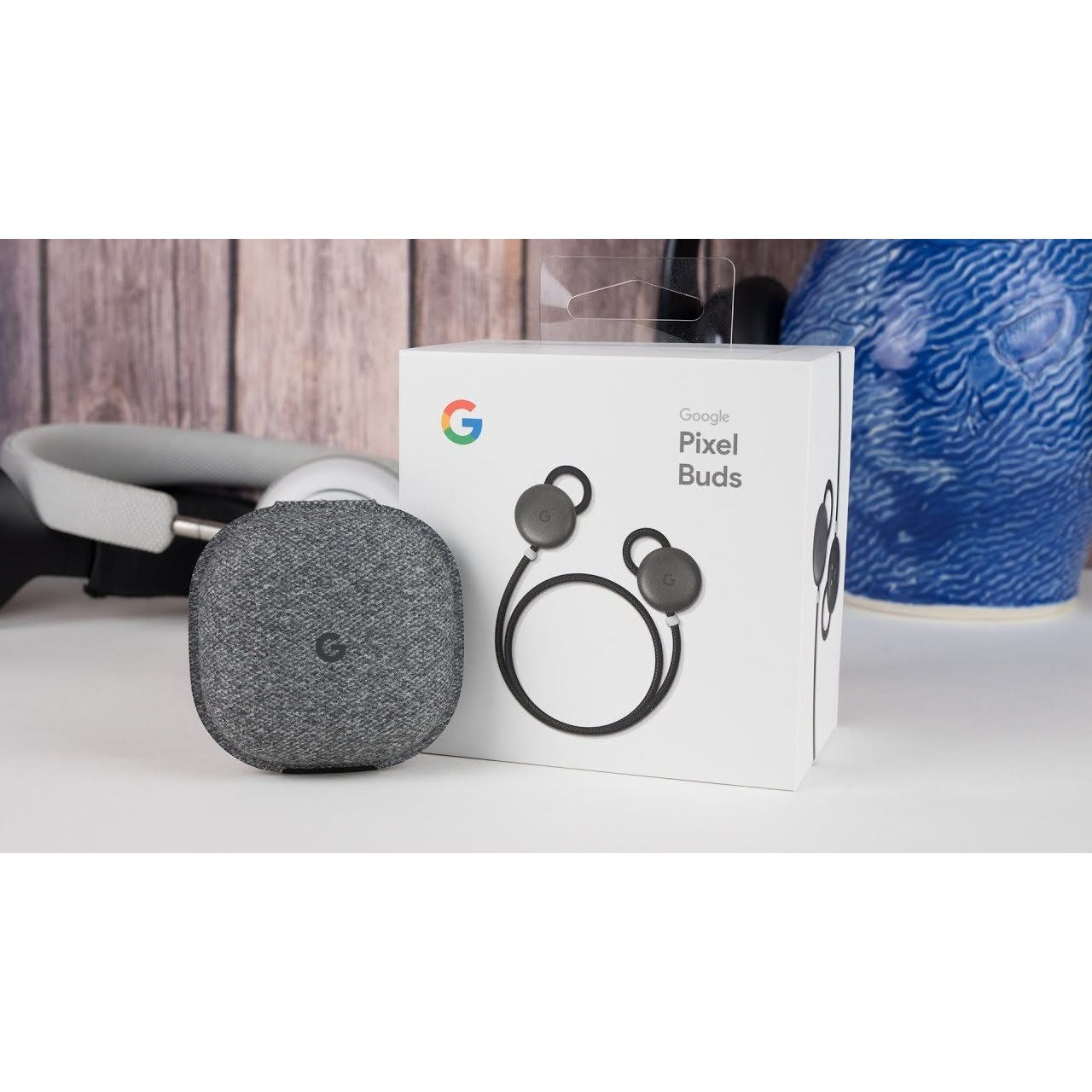 Google Wireless Pixel Buds | On-Device Touchpad | Black