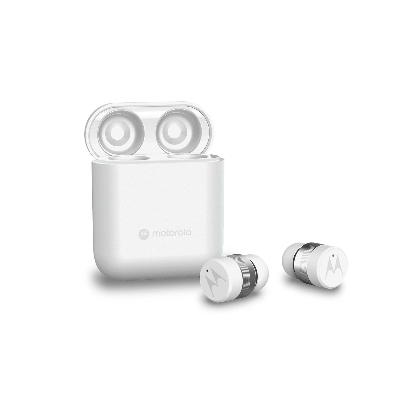 Motorola | Moto Buds 120 | True Wireless Bluetooth Earbuds | White