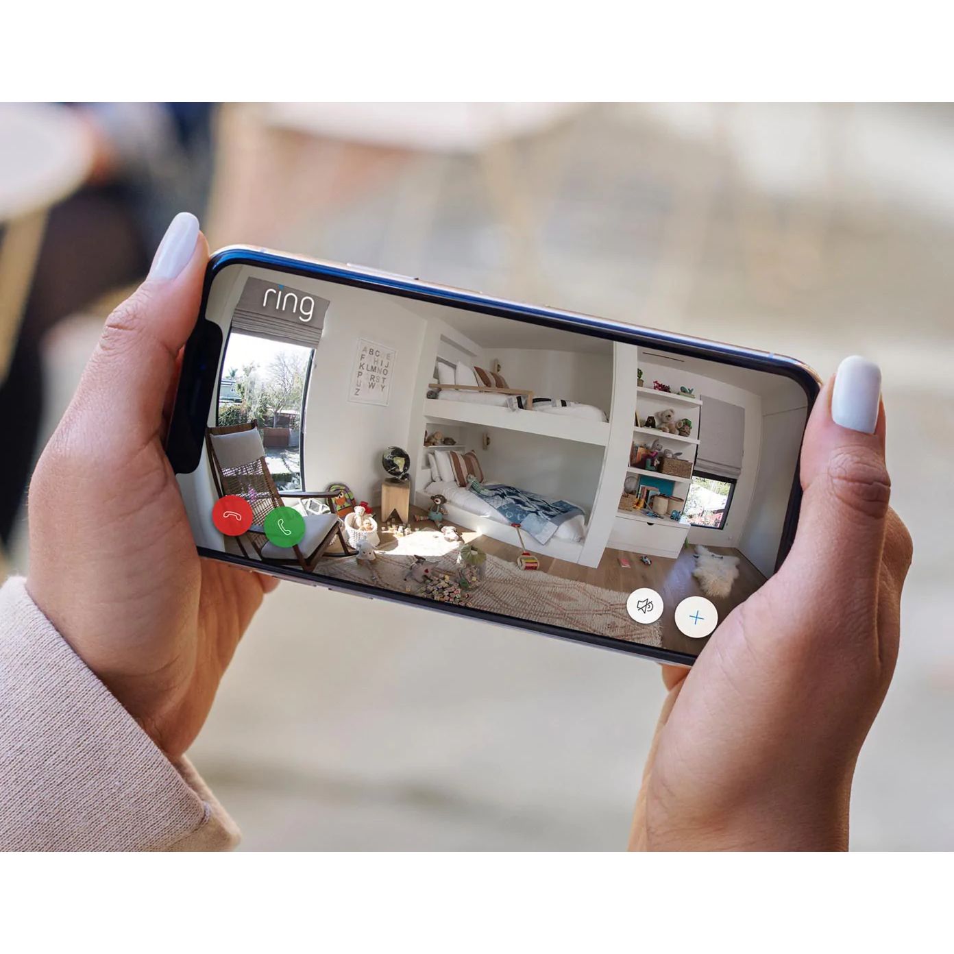 Ring Indoor Security Cam | Wired Plug-in | Black