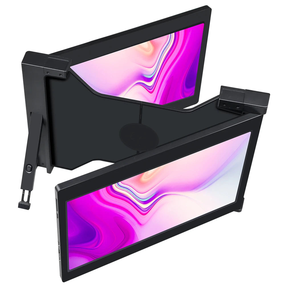 Xcess 15" Triple Portable Laptop Screen Extender | FHD 1080P IPS