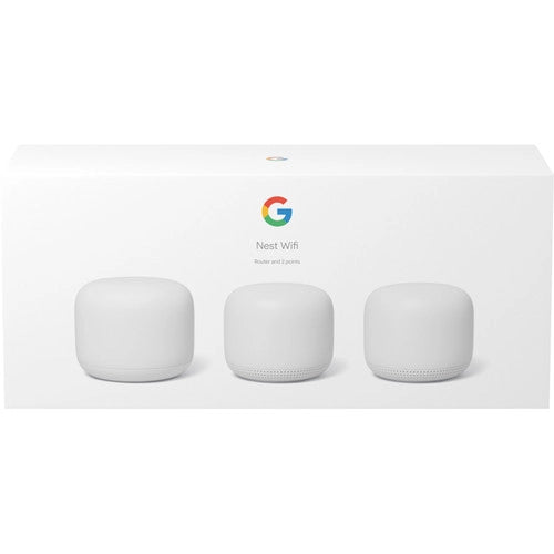 Google Nest Dual-Band Wi-Fi System 2 Points Google Nest Dual-Band Wi-Fi System 2 Points