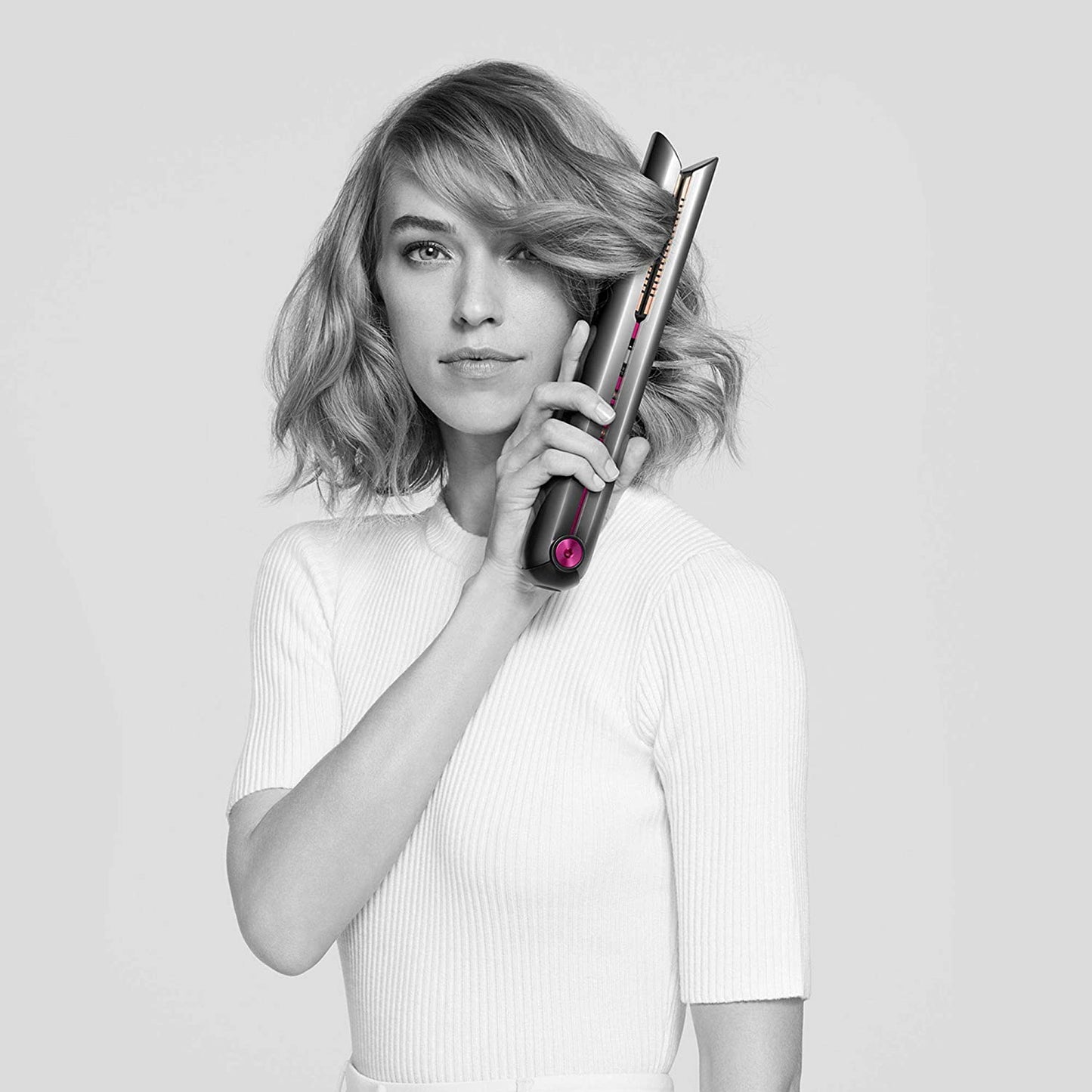 Dyson Corrale Hair Straightener | Fuchsia & Bright Nickel | Gift Edition | HS03
