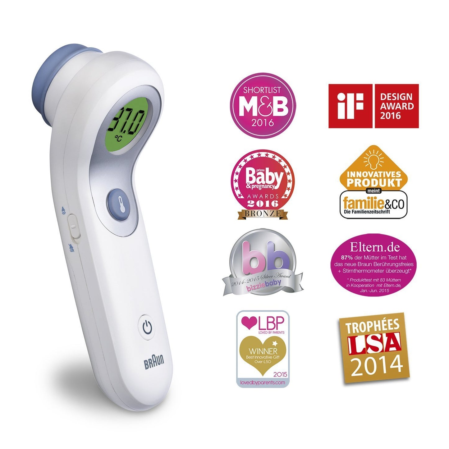 Braun No Touch + Forehead Thermometer