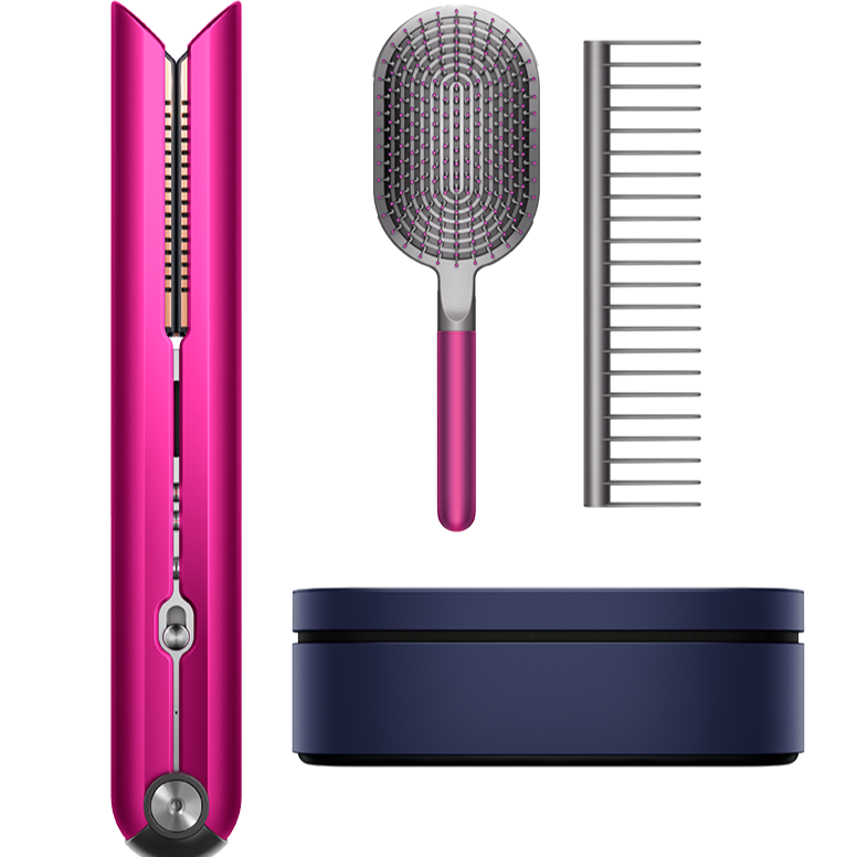 Dyson Corrale Hair Straightener | Fuchsia & Bright Nickel | Gift Edition | HS03