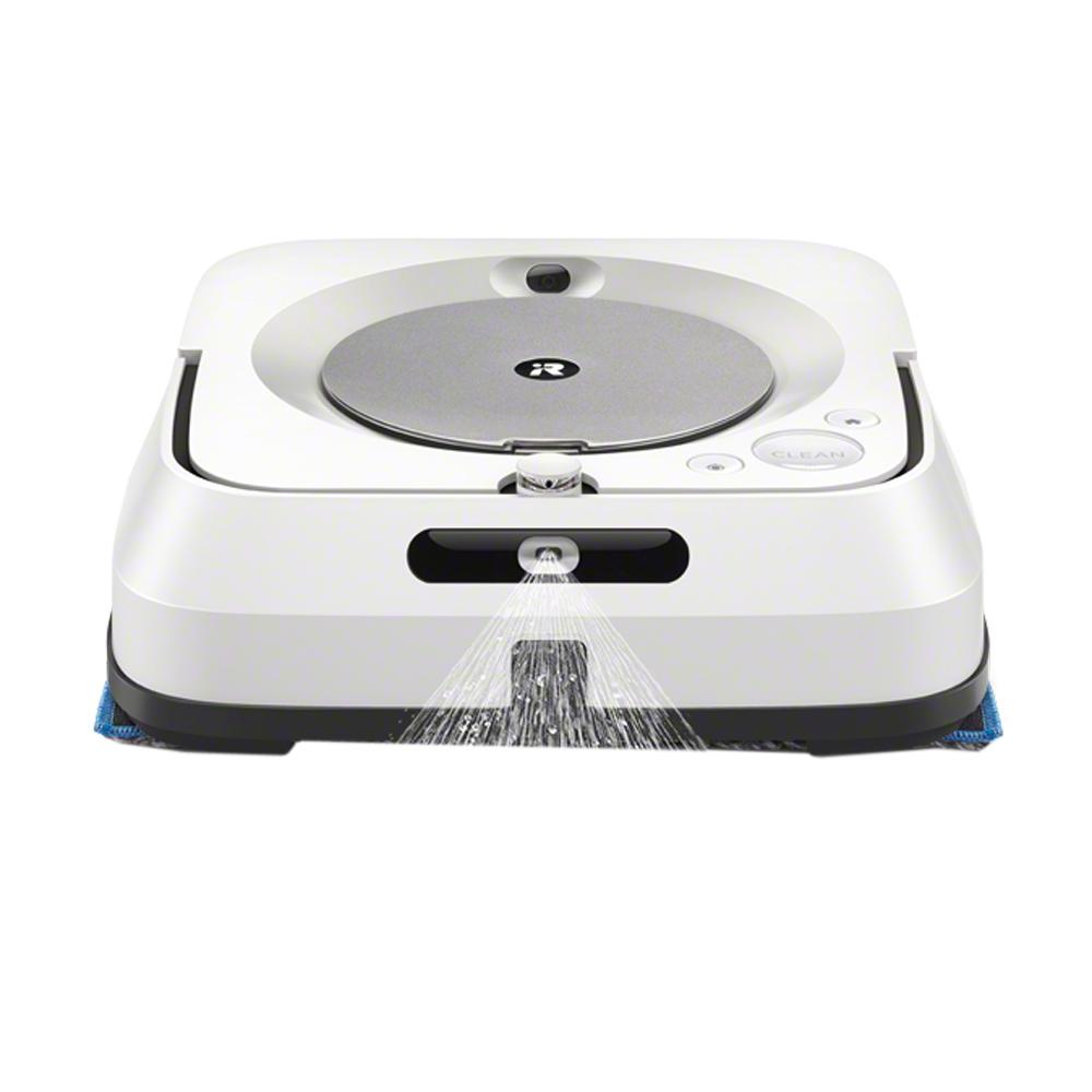 iRobot Braava Jet M6138 Connected Robot Mop | Precision Jet Spray | Wet Mopping & Dry Sweeping