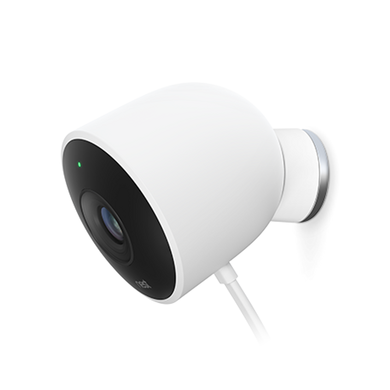Google Nest Cam | IQ Outdoor Security Camera | Wired | White