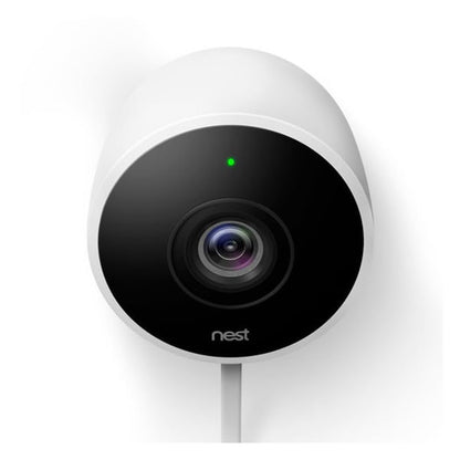 Google Nest Cam | Oxutdoor Security Camera | Weather resistant | White