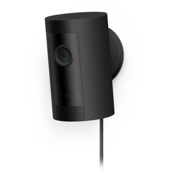 Ring Indoor Security Cam | Wired Plug-in | Black