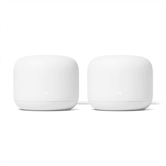 Google Nest Wifi Router And Point Pack Of 2