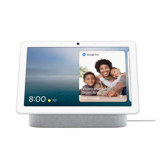 Google Nest Hub Max | Smart Display & Speaker | With Google Assistant | Chalk