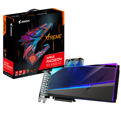 Aorus Radeon RX 6900 XT Xtreme Waterforce WB | 16GB | 256 BIT GDDR6 | GV-R69XTAORUSX WB-16GD Graphic Card