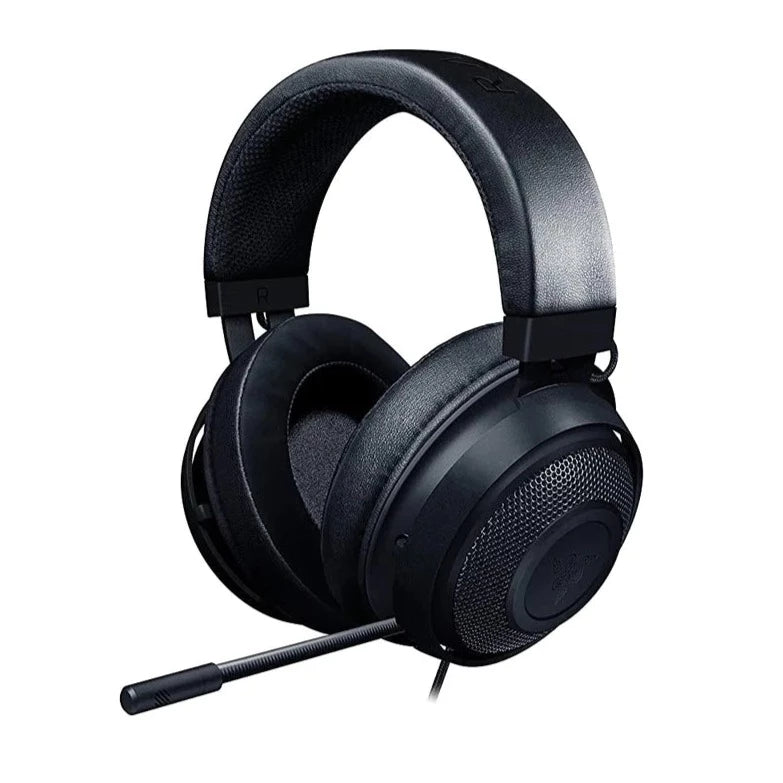 Razer Kraken Best Gaming Headset | Retractable Noise Isolating Microphone | Classic Black