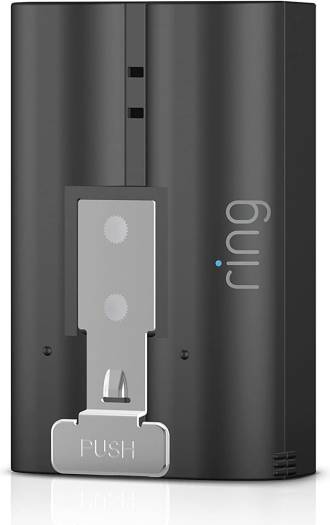 Ring | Quick Release Rechargeable Battery Pack | Works with Ring Video Doorbell 2 and Spotlight Cam Battery | Black