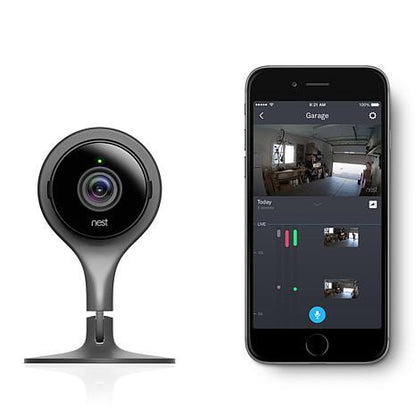 Google Nest Cam Pro | Indoor Security Camera | Wired | Black
