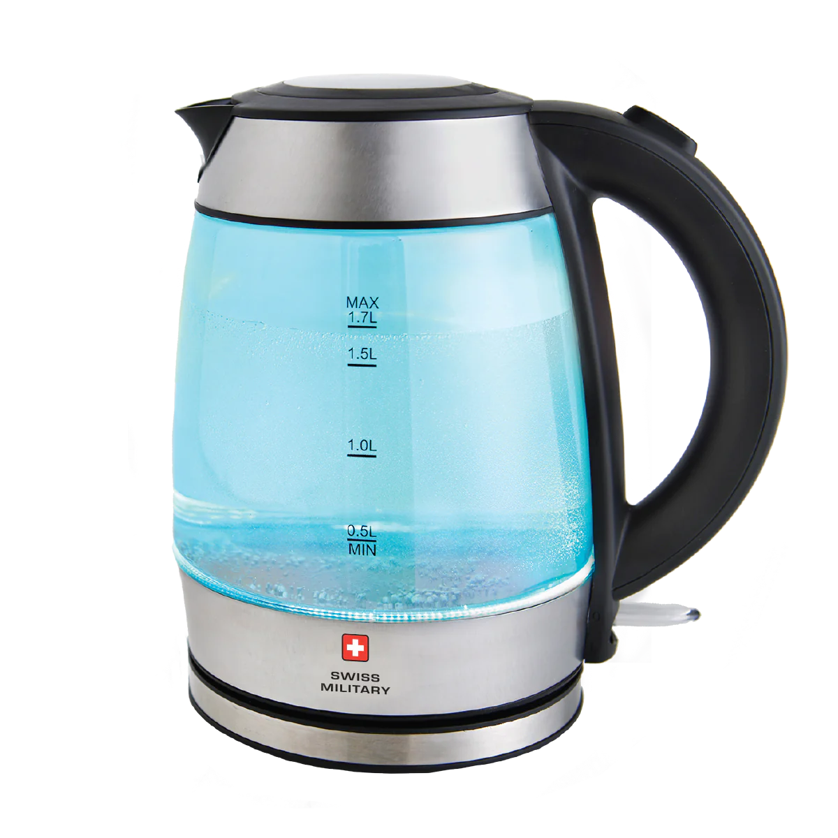 Swiss Military Prism Glass Kettle (1.7L)