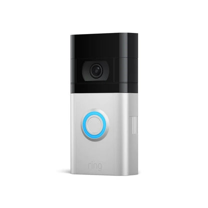 Ring Video Doorbell 4 | 1920 x 1080 Resolution | Works with Amazon Alexa | Satin Nickel