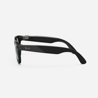 Ray-Ban | Meta Headliner Smart Sunglasses Shiny | Black/Green