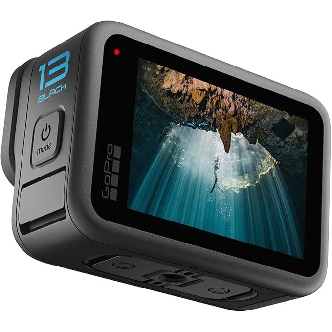 GoPro HERO13 Black | Waterproof Action Camera with 5.3K60 Video | 27MP Photo + Compatibility with HB-Series Lenses