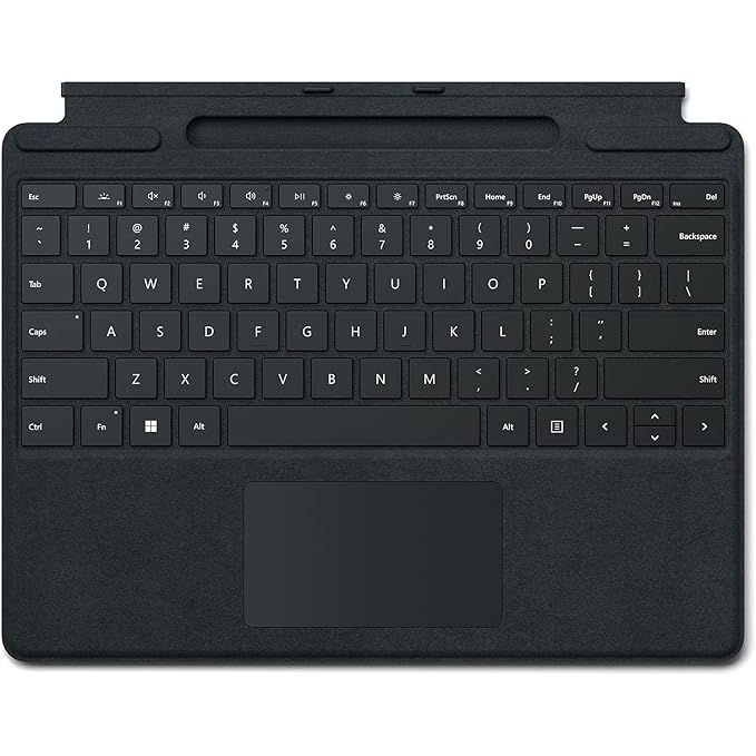 Microsoft Surface Signature Keyboard with Microsoft Surface Pen 2 | English | Black