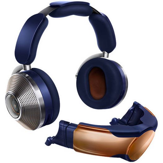 Dyson Zone Headphone | With Air Purification & Advanced Noise Cancellation | Prussian Blue/Bright Copper